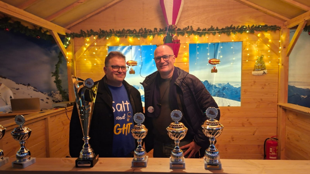 Dick Post als jurylid bij de Truckers Lichtjesparade