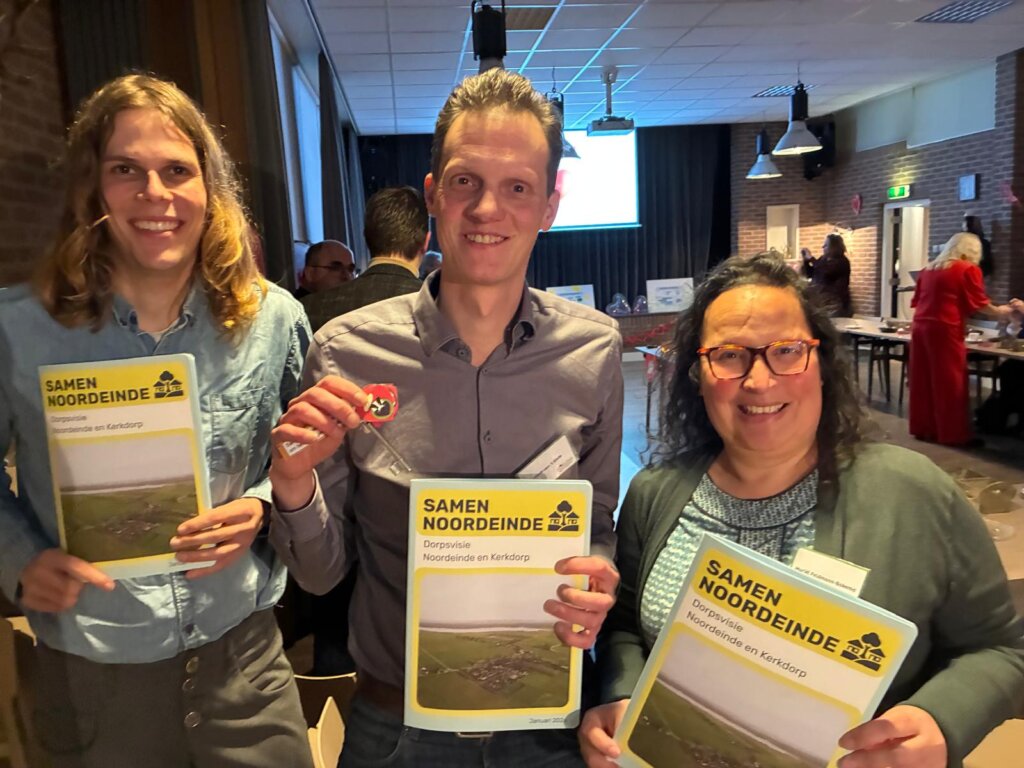 Dorpsvisie Noordeinde en Kerkdorp in ontvangst genomen