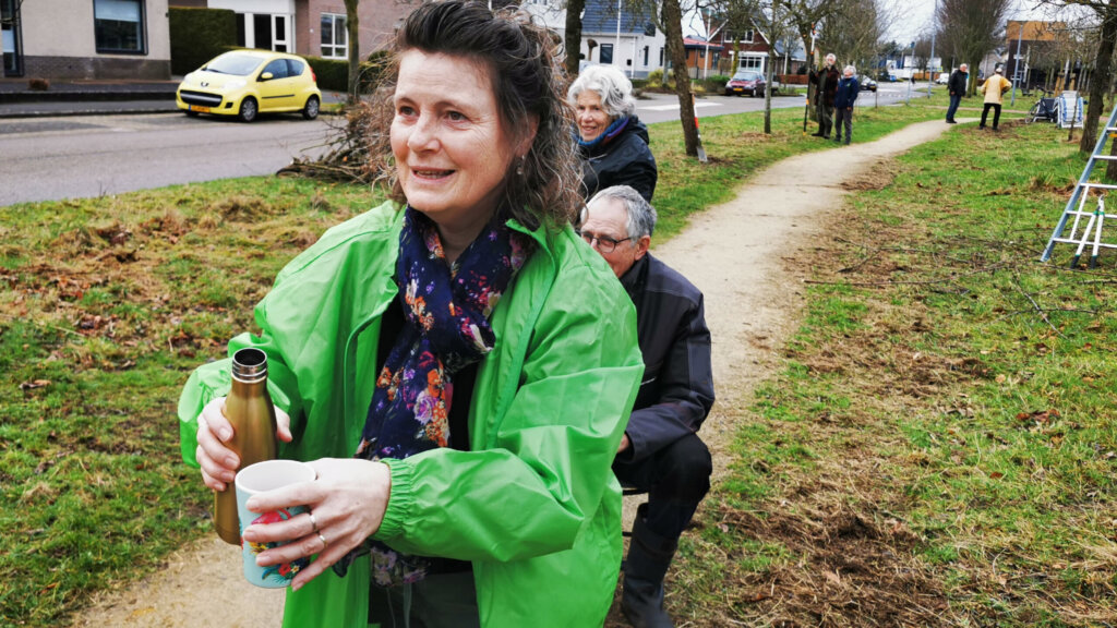 Koffie en waardering voor de vrijwilligers van Groentje